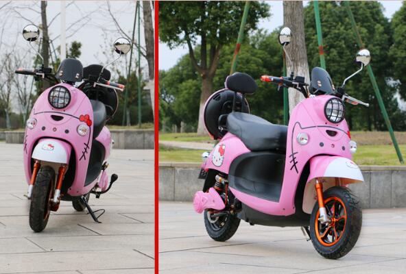 Aluminium Rim 1000w Electric Moped Bike 45km/H For Beach / Farm