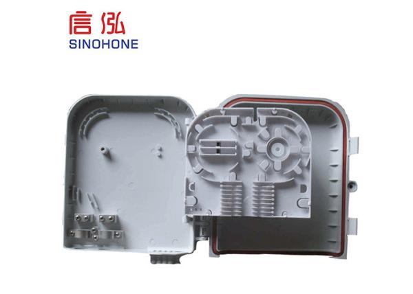 Customer 8 Ports  Fiber Optic Termination Box Wall Pole Mountable
