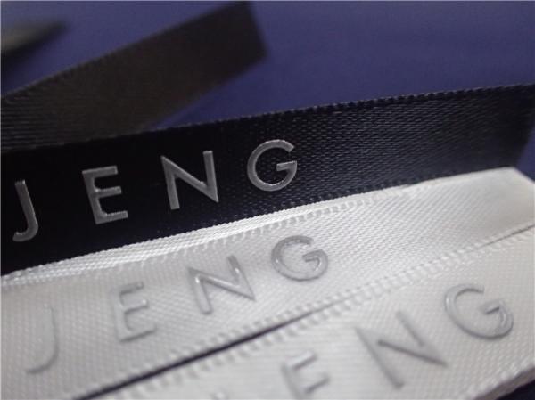 High Frequency Logo On PU Leather Patches For Jeans Fashionable OEKO