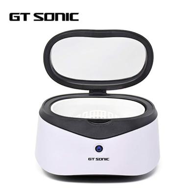 Líquido de limpeza ultrassônico do estojo compacto home do uso, alojamento ultrassônico do ABS do líquido de limpeza do monóculo