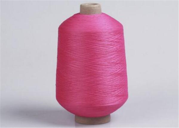 A tração de nylon vermelha tingida Textured a torção maçante completa 100D/36F do fio Z para fazer malha