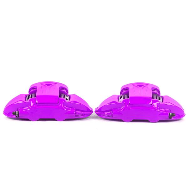 9N Purple Color 380-400mm Brake Disc Auto Parts and Spares 19-20 inch 6-Piston Brake Caliper Rear Wheel