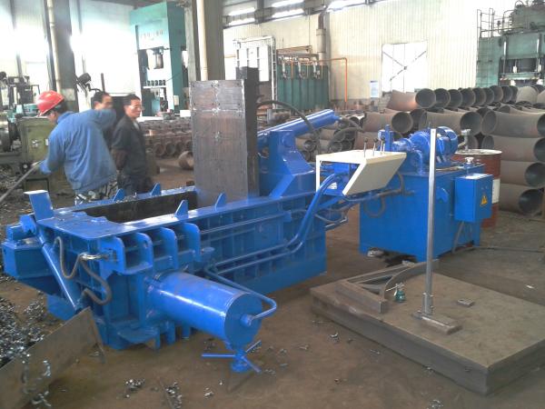 Hydraulic Baler for Scrap Metal Control