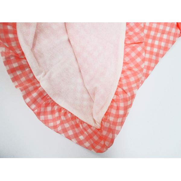 Check Print Jersey 180g Cotton Dress For Baby Girl Spaghetti Straps