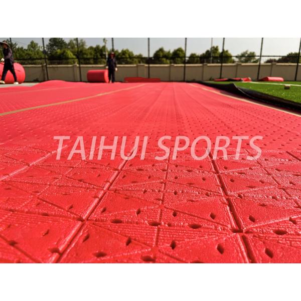 En forme de mousse, sous-couche d'herbe artificielle 8 mm 20 mm Rugby Hockey Baseball Champs de sport