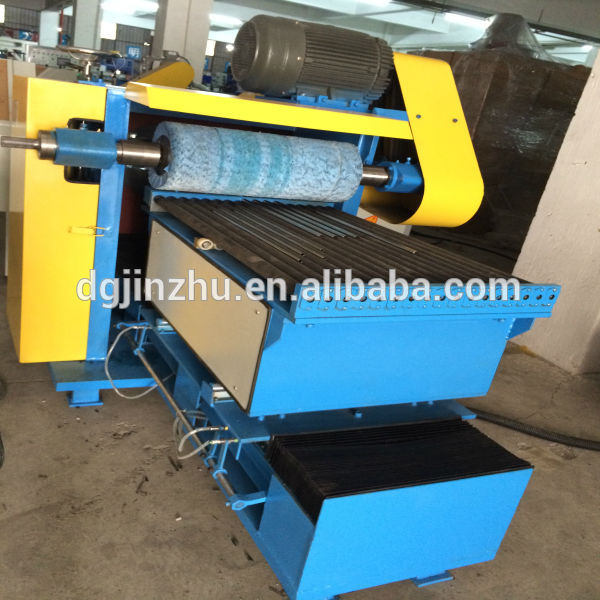 máquina automática de polimento de tubos redondos para aço inoxidável, alumínio, cobre, zinco