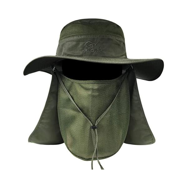 Chapéu grande exterior da cubeta da pesca da fotografia da proteção solar para caminhar o alpinismo