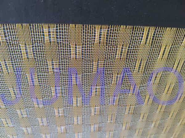 Glass Laminated Woven Metal Wire Mesh Fabric For Art Design And Wire Glass