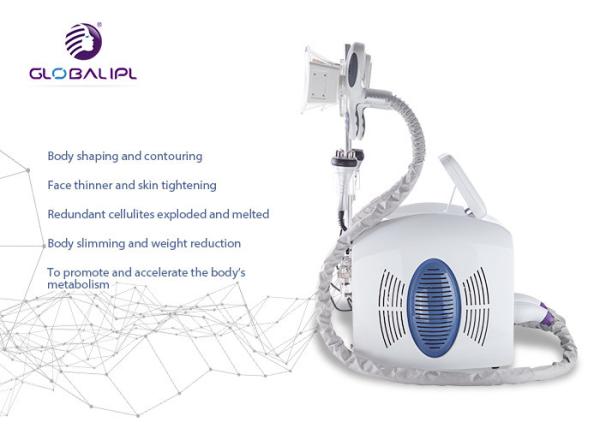 Freeze Cavitation Cryolipolysis Machine For Body Slimming 100w Output Pluse Mode