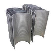 0.9 Área do ecrã Cesto de ecrã de aço inoxidável para a indústria do papel com bordas lisas