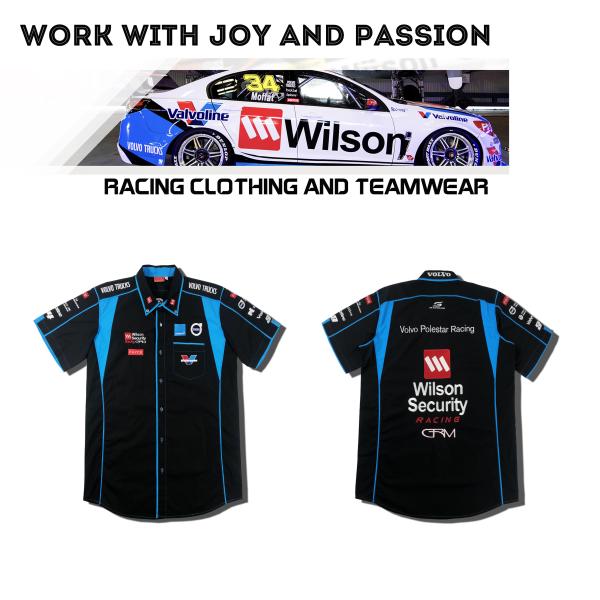Desenhos personalizados Sublimados Equipa de corrida usar camisa respirável e rápido secar roupas esportivas