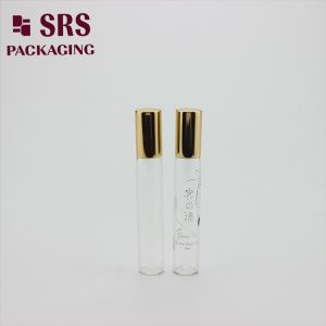 BLP-8ML roller ball glass pefume empty bottle with aluminum cap
