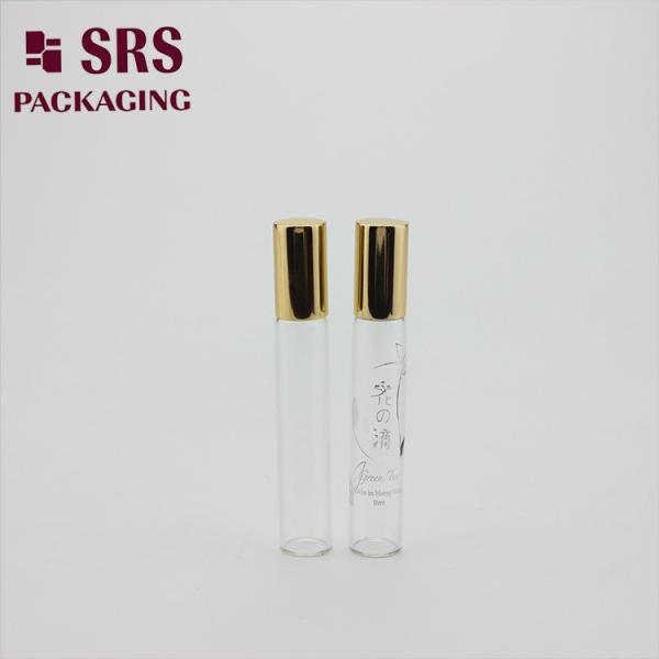 BLP-8ML roller ball glass pefume empty bottle with aluminum cap