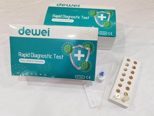 15 Mins Covid 19 Antigen Rapid Test Kit Nasal Oral Swab Home Use