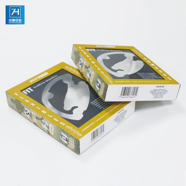 Recyclable 1200gsm 0.5kg Headphone Consumer Electronics Packaging Boxes