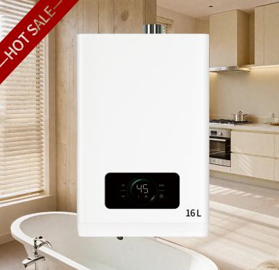 Adjustable 12-16L LPG Gas Hot Water Heater Inside House For High Moisture Areas