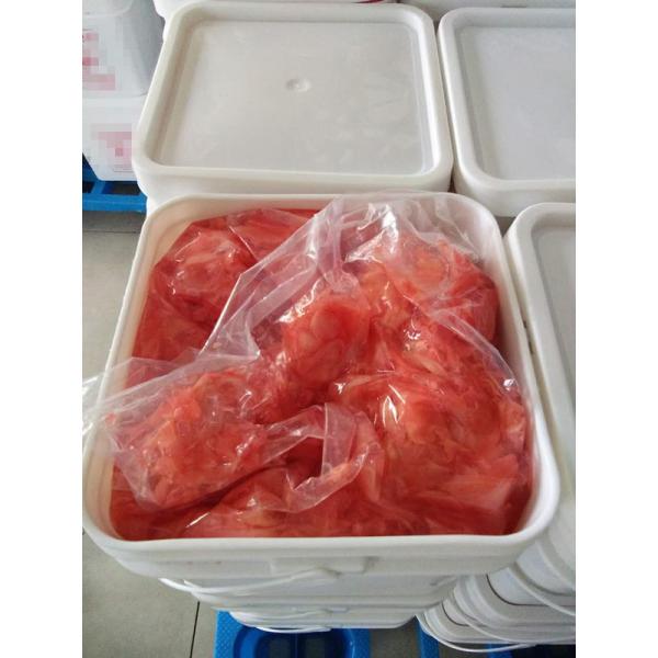 Water Preservation Process Sweet Pickled Sushi Ginger in Bulk for Japanese Delicacies