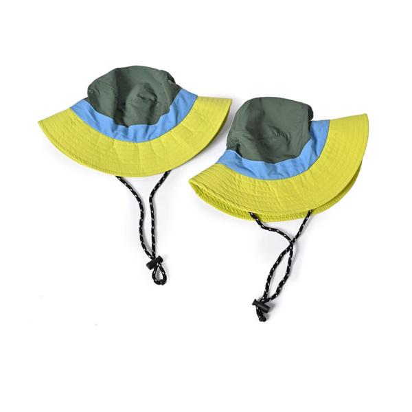 100% Polyester UPF50+ Outdoor Fisherman Hat Adjustable 58cm OEM ODM