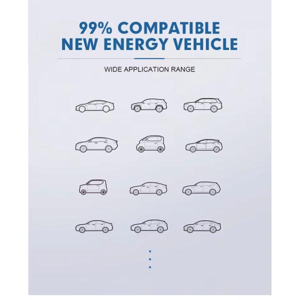 Station de recharge pour véhicules électriques de type 2 de 7 kW montée sur le mur Certifié CE