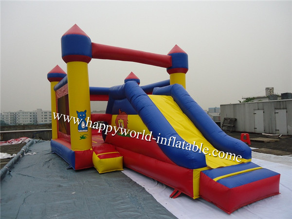 inflatable castle with slide Tom and Jerry bouncy castle
