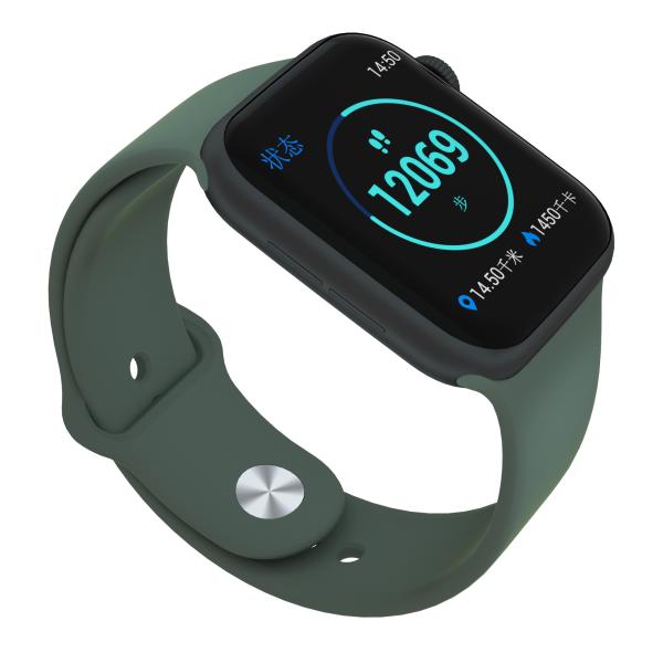 Женщины ИП68 смартватч монитора тарифа сердца темной кожи глубокие делают дозор водостойким длинной выносливости умный я наблюдаю серию 4