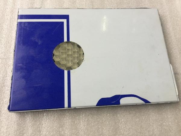 Painéis de alumínio pretos do favo de mel de FEVE, painéis estruturais do favo de mel à prova de fogo 