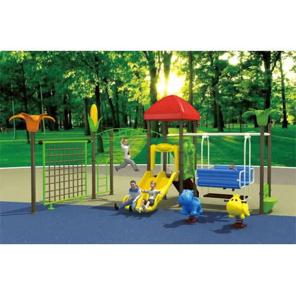 small size kids fitness equipment outdoor swing sets with slide