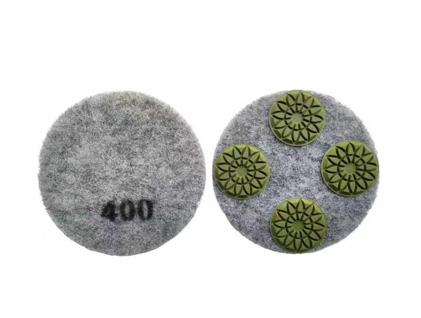 10 Inch Resin and Fiber Pads Combo Burnishing Pads for Multi-surface concrete Terrazzo Marble