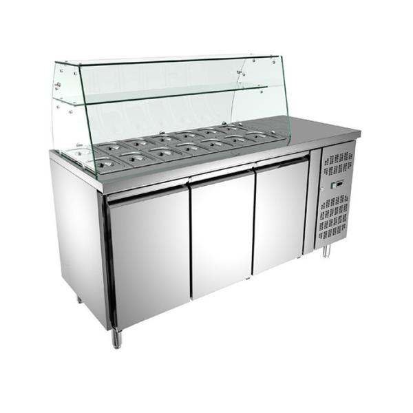 304 Stainless Steel R134A Custom Commercial Refrigerator