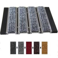 Le tapis de plancher en profil d'aluminium est facile à rouler et à éliminer la saleté