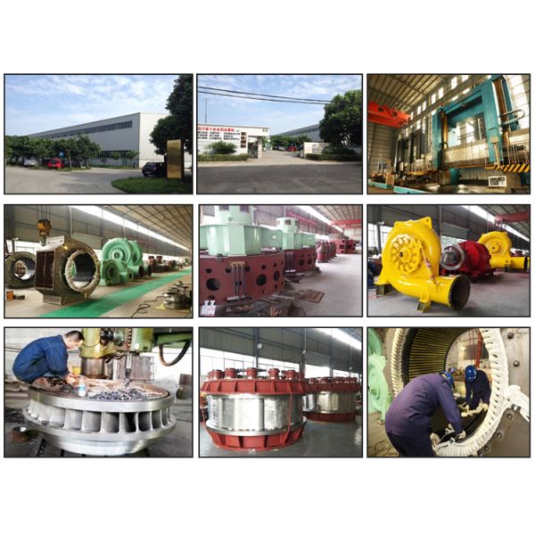 Stainless Steel 13-Blade Francis Runner for Medium/High Head Hydropower Applications