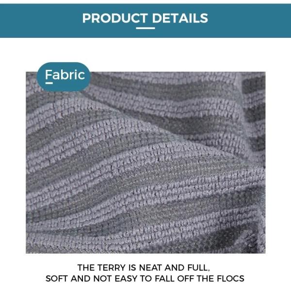 Custom 40x40cm Recycled Polyester Microfiber Cleaning Cloth