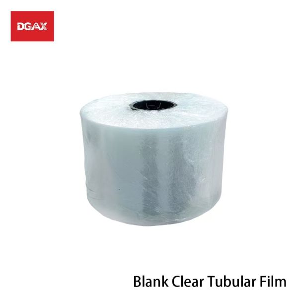 Packaging Machine Consumables 200-350mm Blank Transparent Tube Film Single-sided Milky White Tube Film.