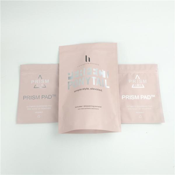 Smell Proof 32 oz Bath salt packaging resealable stand up pack bag with window 250g coffee body scrub bag  