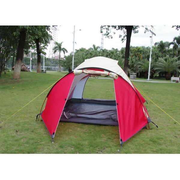 350*210*135CM Outdoor Four Season Camper Shelter PU Coated Double Layer Trekking Tent