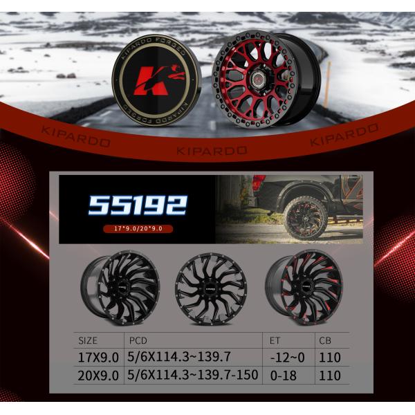 OEM 5x150 17 Inch Off Road Wheels for toyota honda