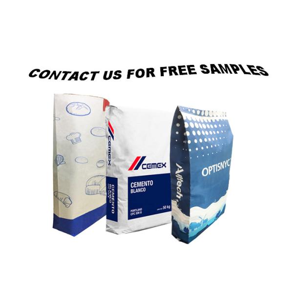 Качество еды бумажных мешков изготовленного на заказ квадрата нижнее для сухого молока