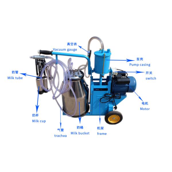 304SS мобильные доя доильщики молочной коровы машины 49kg автоматические