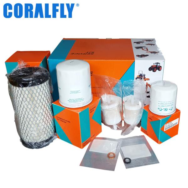 Фильтр для масла HH1C0-32430 HH150-32094 HH160-32093 HHTA0-5990 CORALFLY Kubota