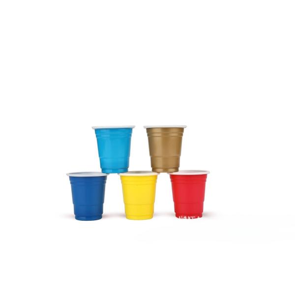 Disposable PP Plastic Cup 5oz Juice Drinking with Customized Logo and Customized Request