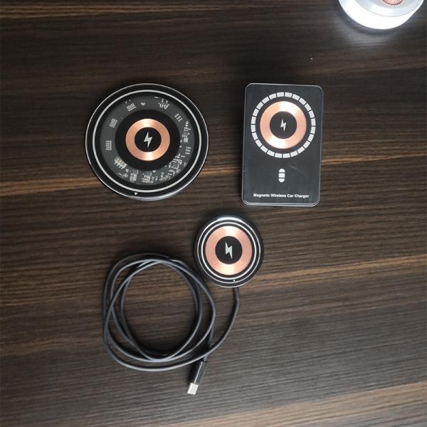 2022 заряжатель мобильных аксессуаров новых отклоняя 15W магнитный беспроводной для iphone