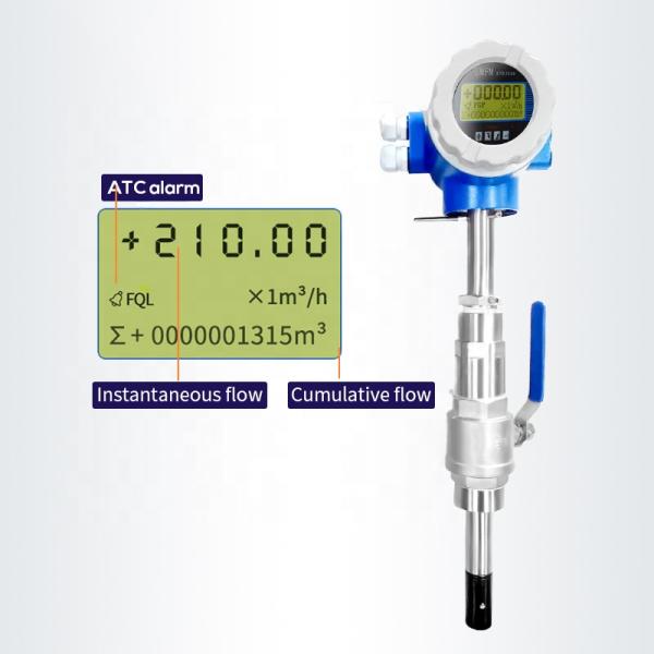 Precision Plug-in Electromagnetic Flowmeter / Insertion Electromagnetic Flow Meter