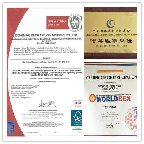 Беленая паулония Клеевная доска для деревянного шкафа с гробами 3 мм-55 мм