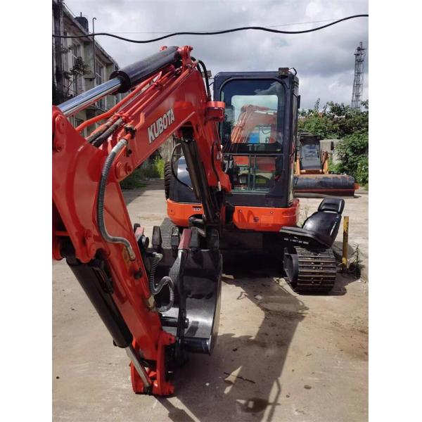 5000 кг рабочая масса Kubota KX U55-4 мини экскаватор с оригинальным гидравлическим цилиндром