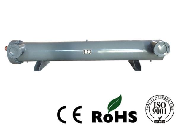 Horizontal High Pressure Heat Exchanger , Chiller Heat Exchanger For Cooling Industry