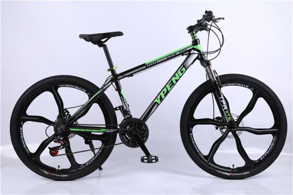 Made in China OEM 26 size disc brake Shimano 21/24/27 speed 6061 aluminium alloy MTB with mag alloy 6 spoke wheel