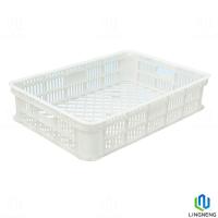 Caixas de plástico ventiladas para frutas e vegetais Caixas de plástico agrícolas de qualidade alimentar