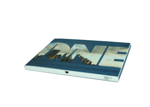 Multi - page handmade lcd video greeting card for business promotional