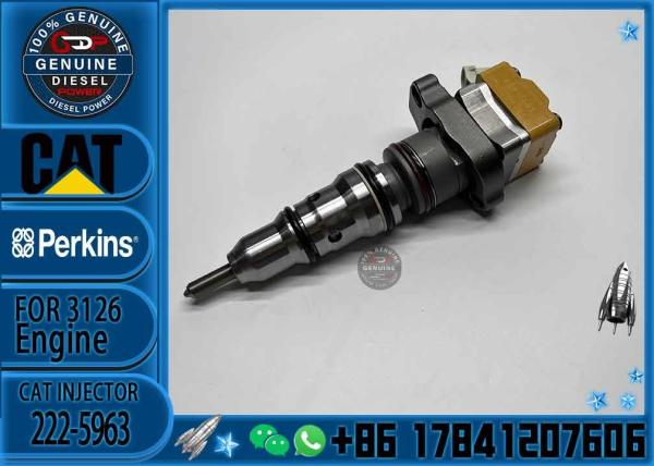 2225963 High Quality Excavator Parts Diesel Fuel Injector 222-5963 For Cat Caterpillar Engine 3126 3126B 3126E