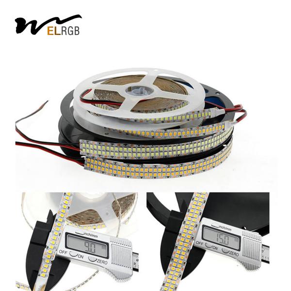 12V 24V SMD2835 Lâmpadas de fita branca LED auto-aderente